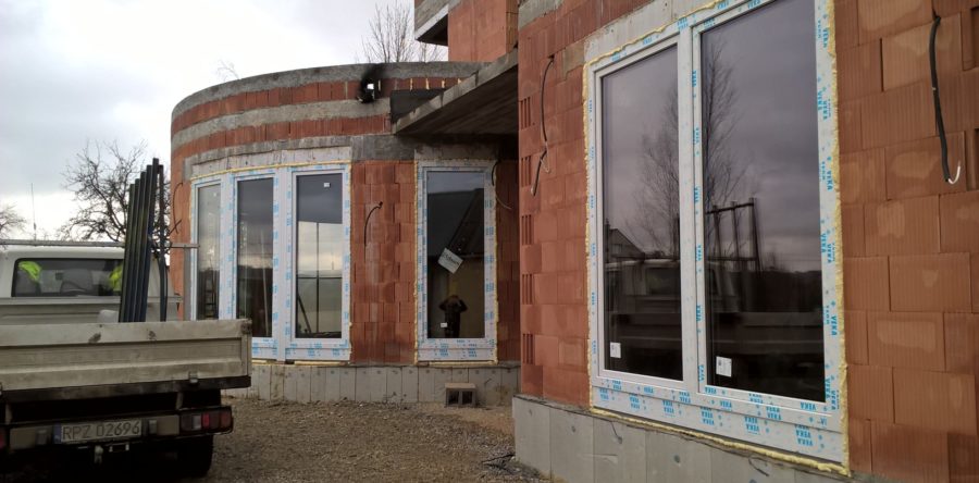 Okna system VEKA SL82 kolor Biały