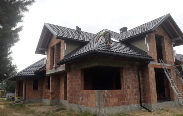 RUUKKI FINNERA KOLOR ANTRACYT SYSTEM RYNNOWY BRYZA OKNA VELUX