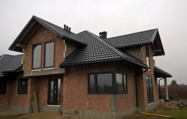 RUUKKI FINNERA OKNA VEKA SL82 KOLOR ANTRACYT